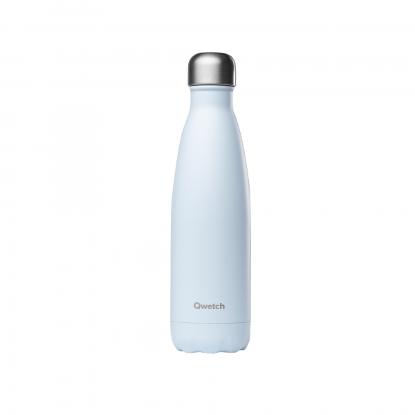 Qwetch Thermosflasche "Pastelle Blau" (500ml)